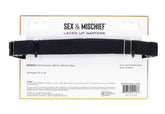 Laced Up Adjustable Garters for Thighs 18 to 26 Inches Hosiery